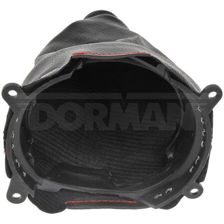 Motormite SHIFT BOOT BLACK RED STITCH 76802